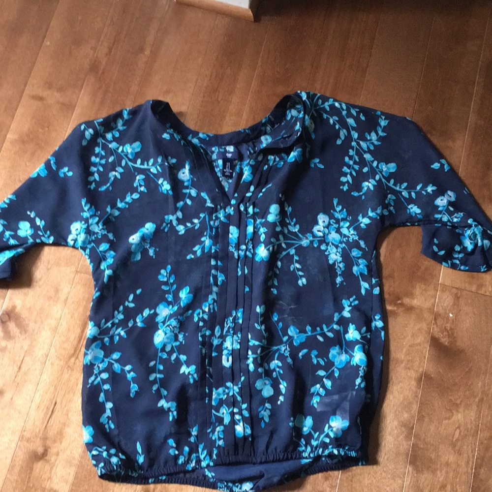Navy blue GAP blouse